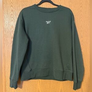 Reebok Forest Green Crewneck Sweater & Joggers (SET)